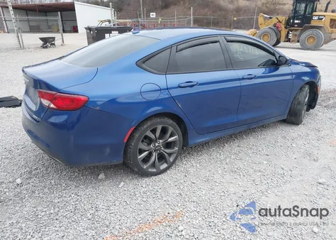 2016 Chrysler 200 S из США, поврежденный, VIN 1C3CCCBB0GN144508